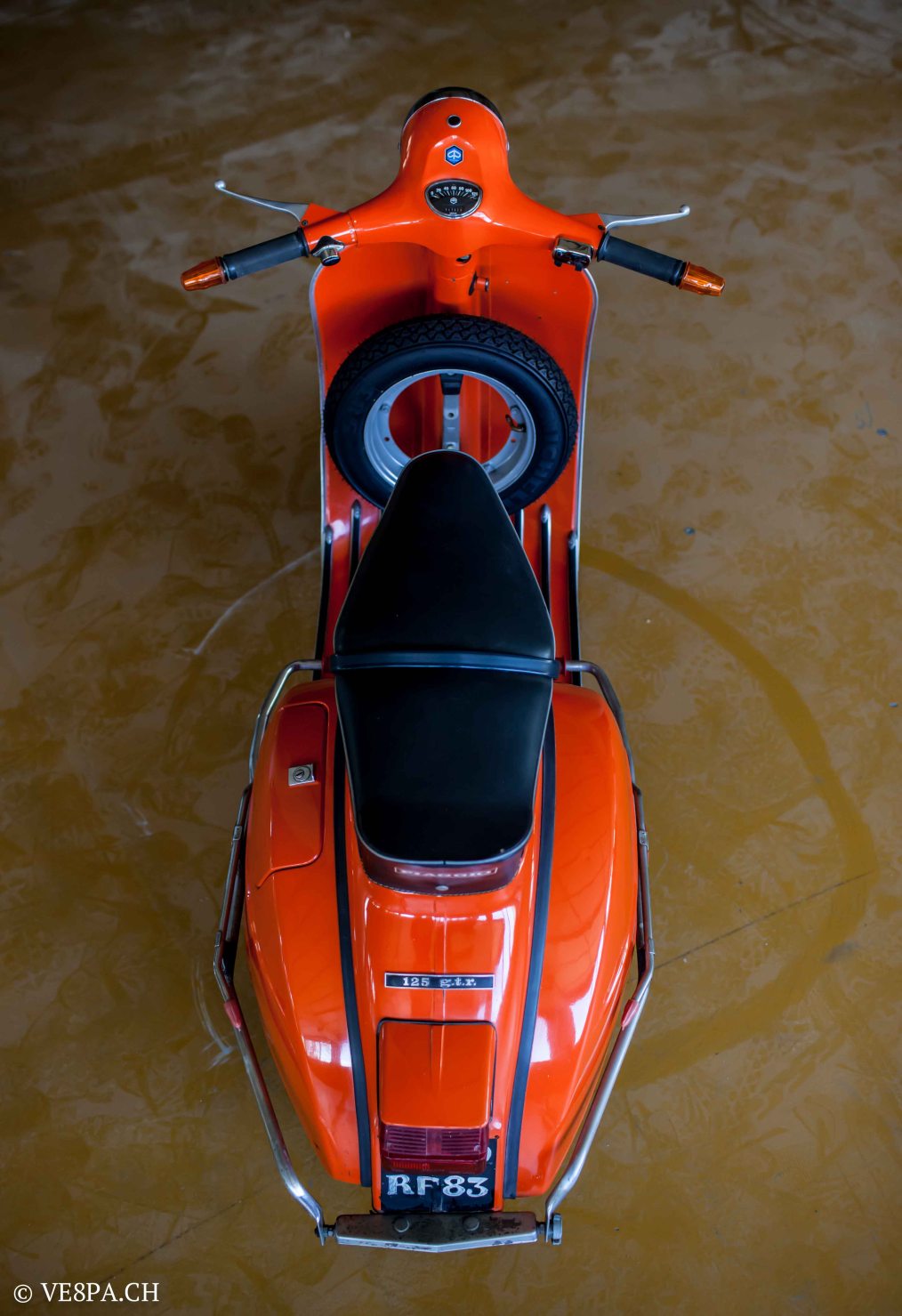 Vespa GTR 125, wie Vespa TS, Vespa Rally 180 200, Vespa SS 180, O-Lack, Conservata, Original - VE8PA.CH-32