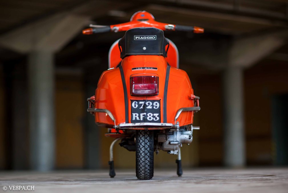 Vespa GTR 125, wie Vespa TS, Vespa Rally 180 200, Vespa SS 180, O-Lack, Conservata, Original - VE8PA.CH-34