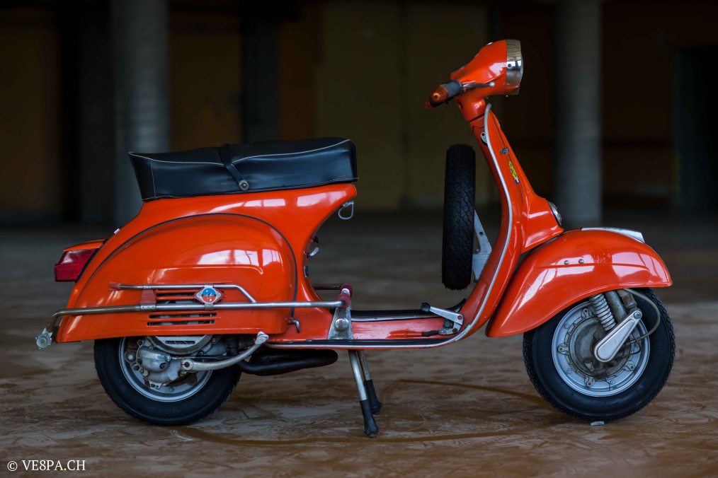 Vespa GTR 125, wie Vespa TS, Vespa Rally 180 200, Vespa SS 180, O-Lack, Conservata, Original - VE8PA.CH-36