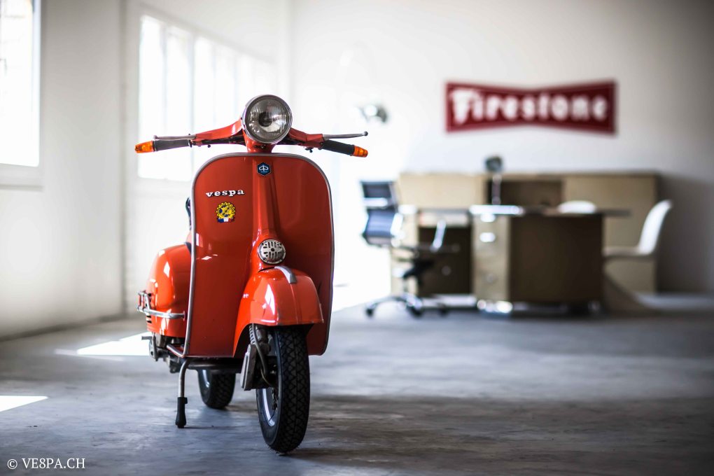 Vespa GTR 125, wie Vespa TS, Vespa Rally 180 200, Vespa SS 180, O-Lack, Conservata, Original - VE8PA.CH-5