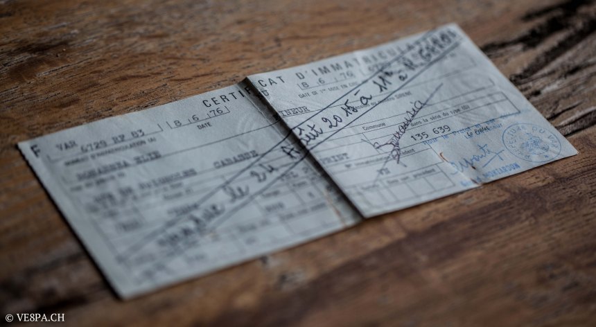 Vespa GTR 125, wie Vespa TS, Vespa Rally 180 200, Vespa SS 180, O-Lack, Conservata, Original - VE8PA.CH-5