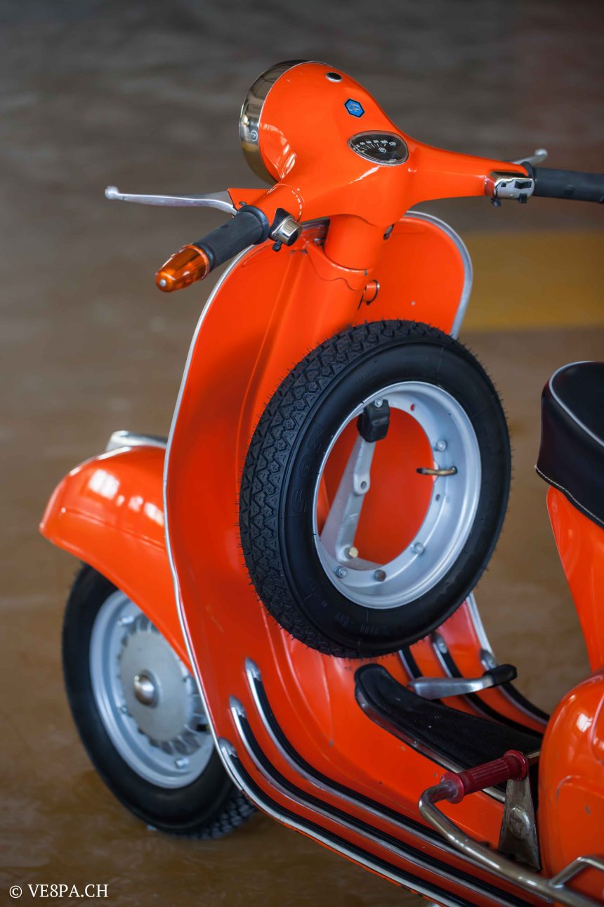 Vespa GTR 125, wie Vespa TS, Vespa Rally 180 200, Vespa SS 180, O-Lack, Conservata, Original - VE8PA.CH-55