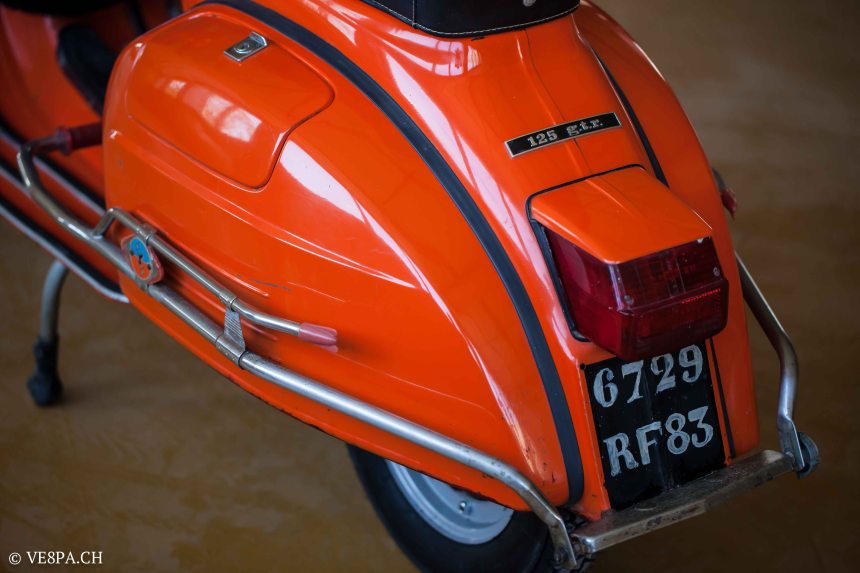 Vespa GTR 125, wie Vespa TS, Vespa Rally 180 200, Vespa SS 180, O-Lack, Conservata, Original - VE8PA.CH-61