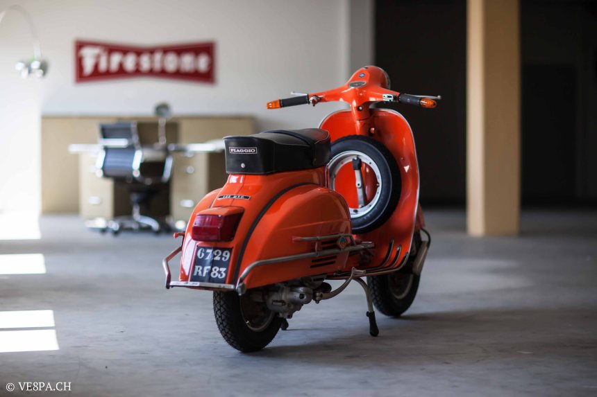 Vespa GTR 125, wie Vespa TS, Vespa Rally 180 200, Vespa SS 180, O-Lack, Conservata, Original - VE8PA.CH-7