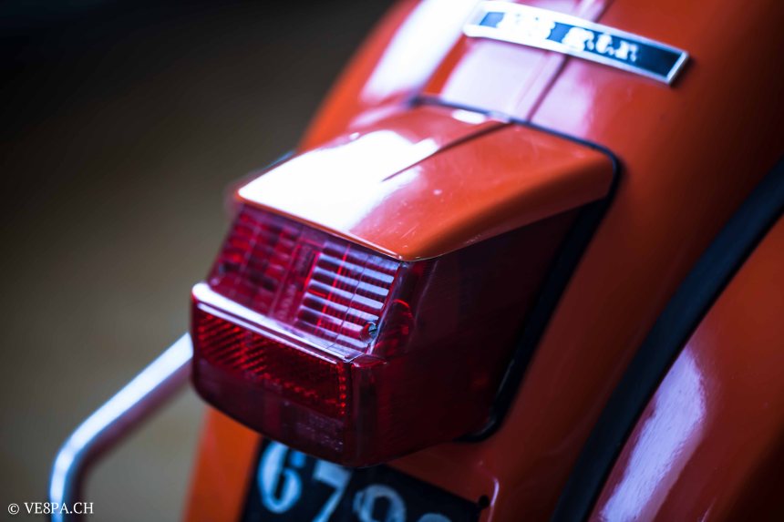 Vespa GTR 125, wie Vespa TS, Vespa Rally 180 200, Vespa SS 180, O-Lack, Conservata, Original - VE8PA.CH-74