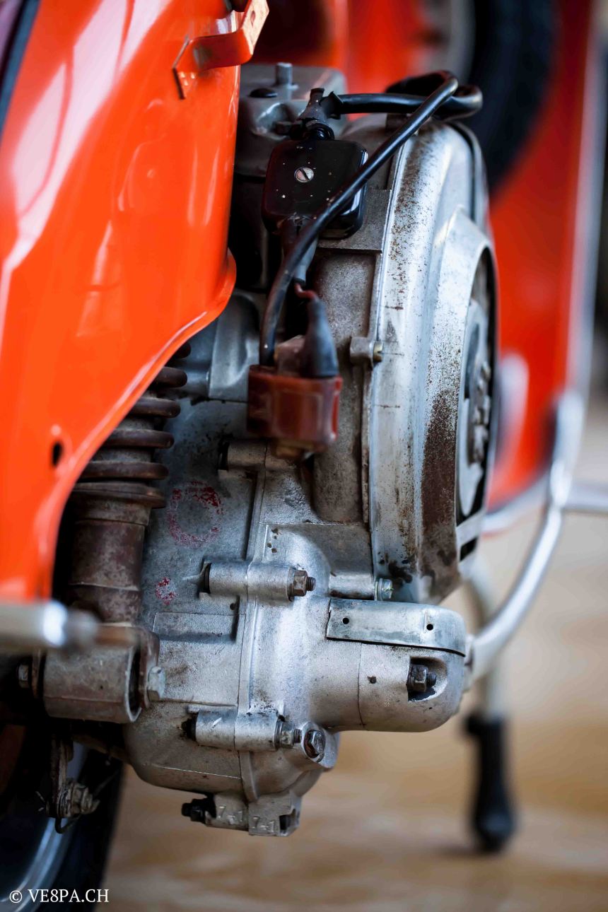 Vespa GTR 125, wie Vespa TS, Vespa Rally 180 200, Vespa SS 180, O-Lack, Conservata, Original - VE8PA.CH-77