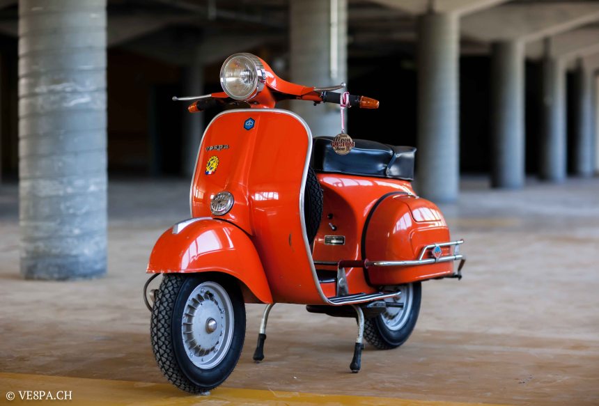 Vespa GTR 125, wie Vespa TS, Vespa Rally 180 200, Vespa SS 180, O-Lack, Conservata, Original - VE8PA.CH-91