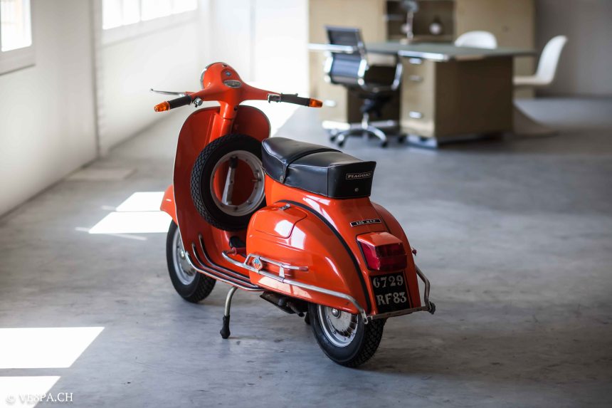 Vespa GTR 125, wie Vespa TS, Vespa Rally 180 200, Vespa SS 180, O-Lack, Conservata, Original - VE8PA.CH-9