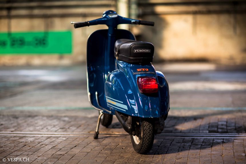 Vespa Primavera ET3, 1981, conservata, O-Lack - Original Lack, unrestauriert, Vespa Smallframe wie Vespa V50, Vespa SS50, Vespa SS90-16