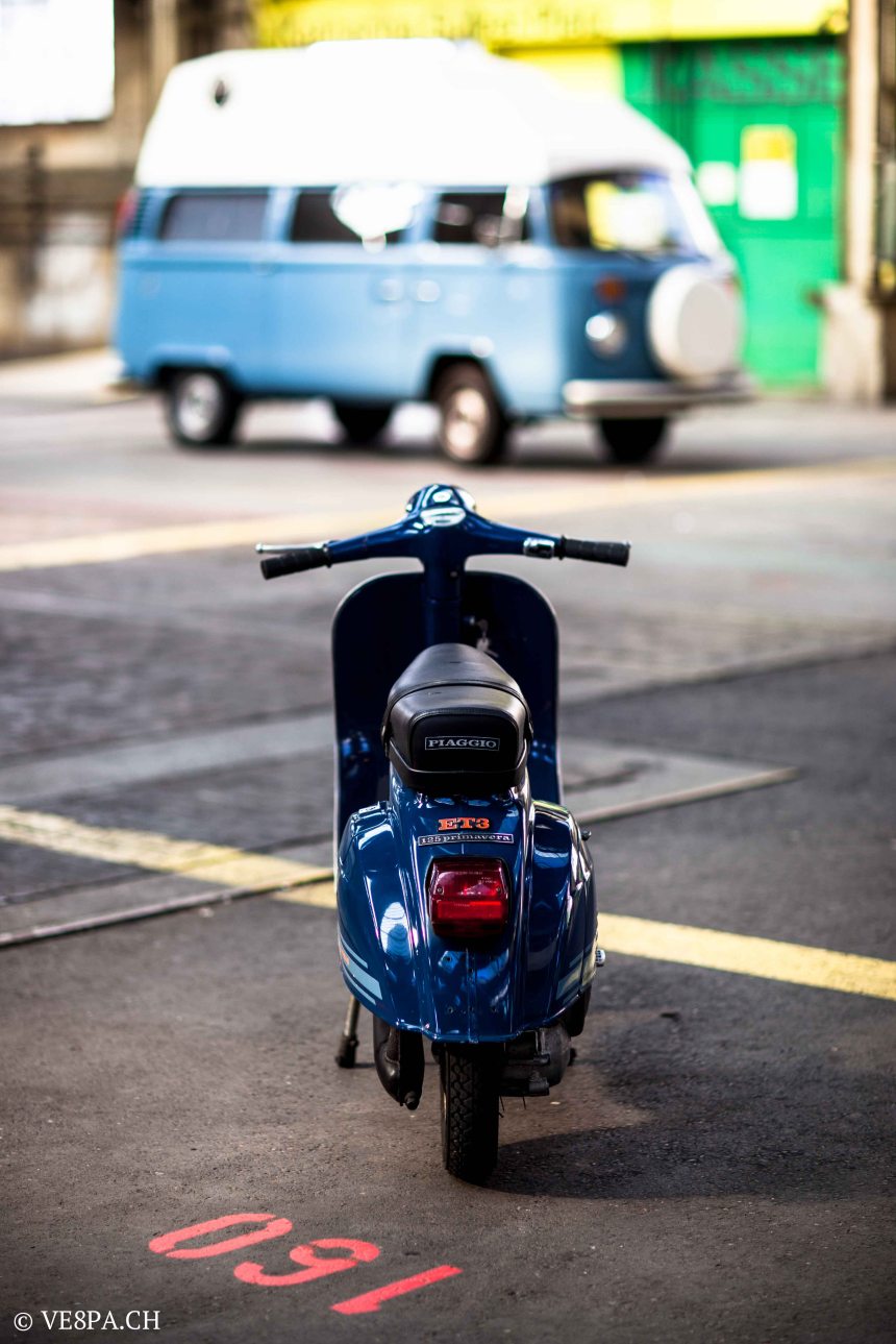 Vespa Primavera ET3, 1981, conservata, O-Lack - Original Lack, unrestauriert, Vespa Smallframe wie Vespa V50, Vespa SS50, Vespa SS90-18