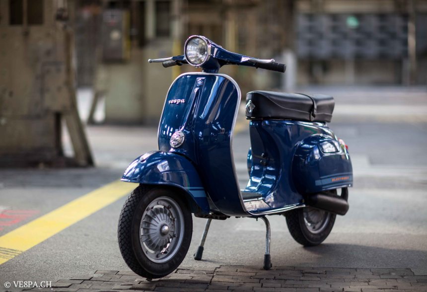 Vespa Primavera ET3, 1981, conservata, O-Lack - Original Lack, unrestauriert, Vespa Smallframe wie Vespa V50, Vespa SS50, Vespa SS90-22