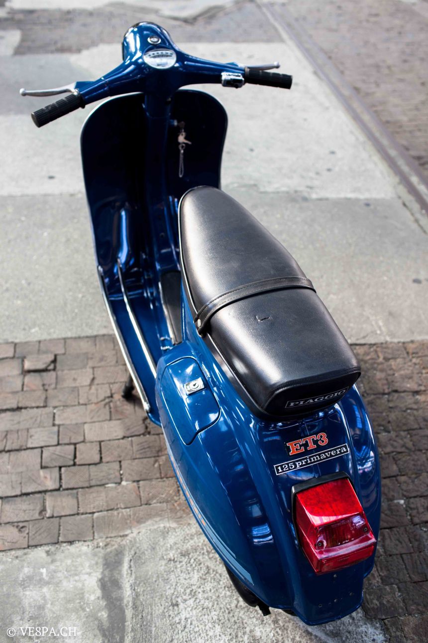 Vespa Primavera ET3, 1981, conservata, O-Lack - Original Lack, unrestauriert, Vespa Smallframe wie Vespa V50, Vespa SS50, Vespa SS90-29