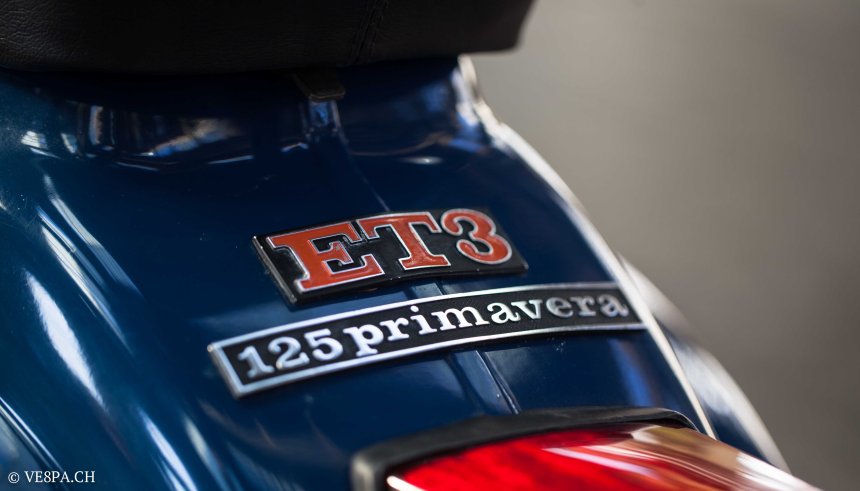 Vespa Primavera ET3, 1981, conservata, O-Lack - Original Lack, unrestauriert, Vespa Smallframe wie Vespa V50, Vespa SS50, Vespa SS90-31