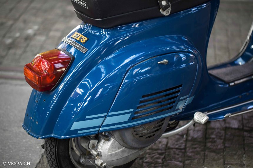 Vespa Primavera ET3, 1981, conservata, O-Lack - Original Lack, unrestauriert, Vespa Smallframe wie Vespa V50, Vespa SS50, Vespa SS90-47