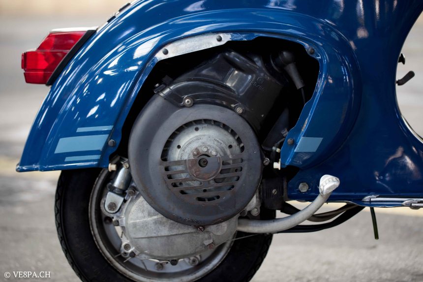 Vespa Primavera ET3, 1981, conservata, O-Lack - Original Lack, unrestauriert, Vespa Smallframe wie Vespa V50, Vespa SS50, Vespa SS90-56