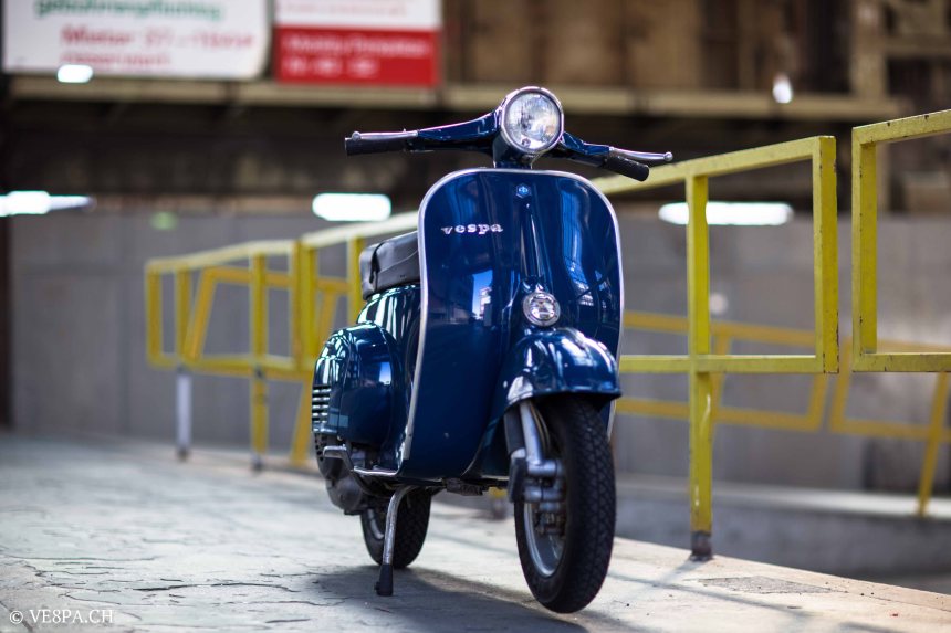 Vespa Primavera ET3, 1981, conservata, O-Lack - Original Lack, unrestauriert, Vespa Smallframe wie Vespa V50, Vespa SS50, Vespa SS90-6