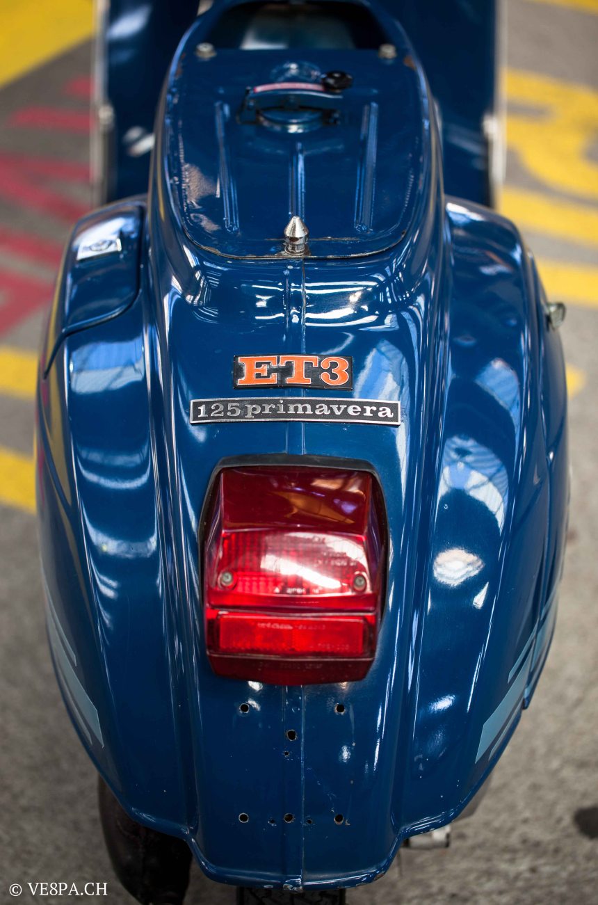 Vespa Primavera ET3, 1981, conservata, O-Lack - Original Lack, unrestauriert, Vespa Smallframe wie Vespa V50, Vespa SS50, Vespa SS90-62
