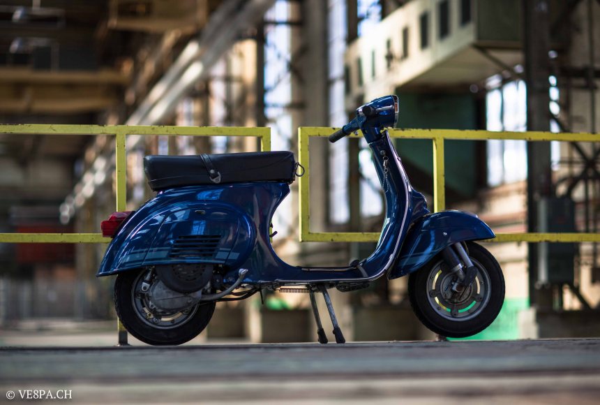 Vespa Primavera ET3, 1981, conservata, O-Lack - Original Lack, unrestauriert, Vespa Smallframe wie Vespa V50, Vespa SS50, Vespa SS90-7