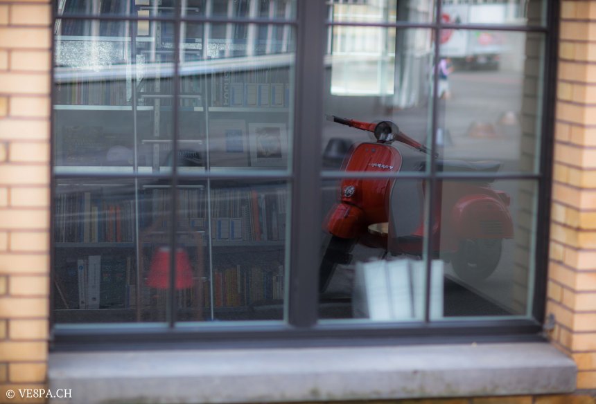 Vespa Primavera 1975, Orange, im O-Lack, Originallack, Vespa Smallframe wie Vespa 50SS, ET3, VE8PA.CH-11