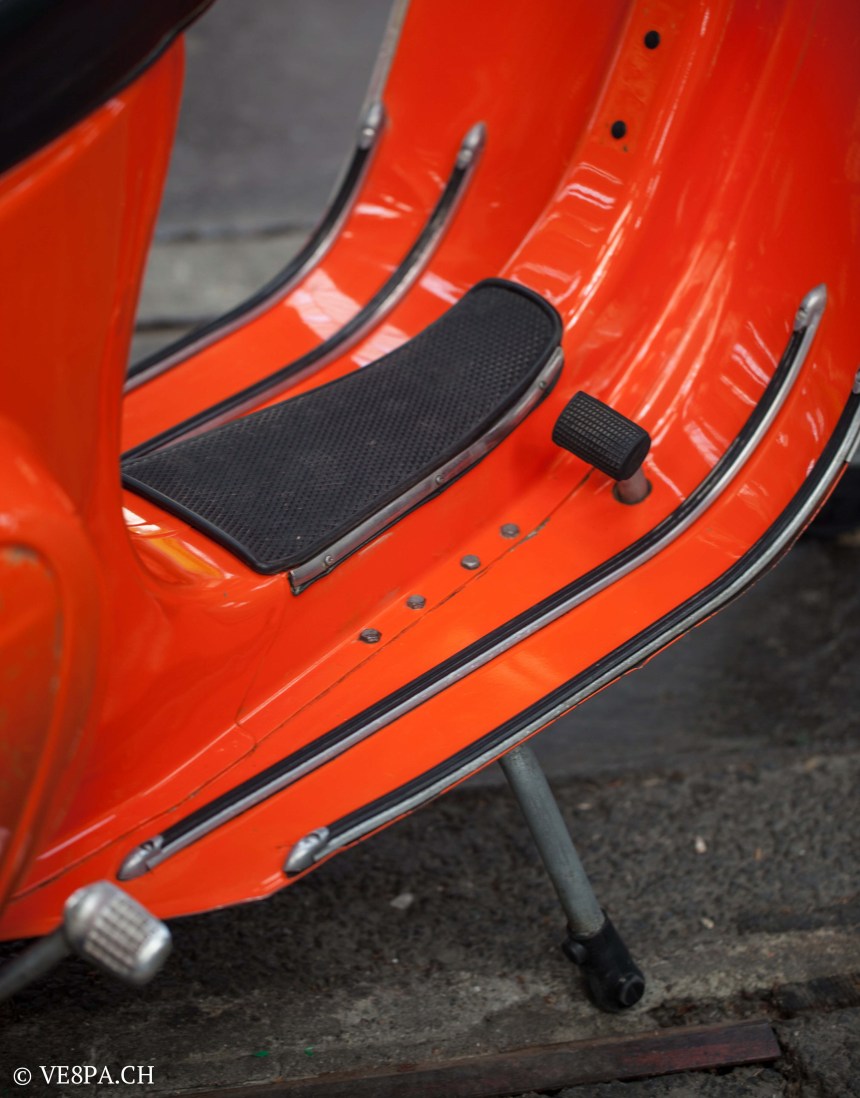 Vespa Primavera 1975, Orange, im O-Lack, Originallack, Vespa Smallframe wie Vespa 50SS, ET3, VE8PA.CH-313