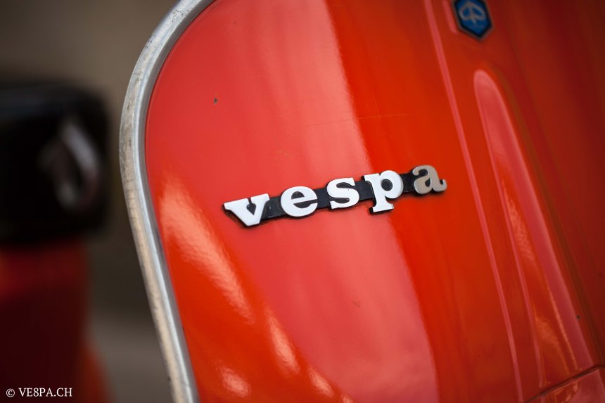 Vespa Primavera 1975, Orange, im O-Lack, Originallack, Vespa Smallframe wie Vespa 50SS, ET3, VE8PA.CH-38