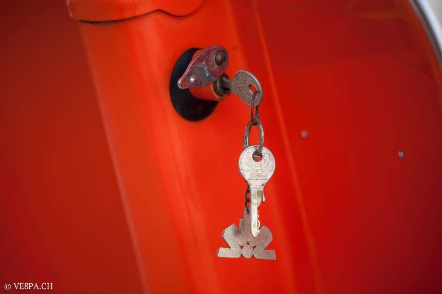 Vespa Primavera 1975, Orange, im O-Lack, Originallack, Vespa Smallframe wie Vespa 50SS, ET3, VE8PA.CH-43