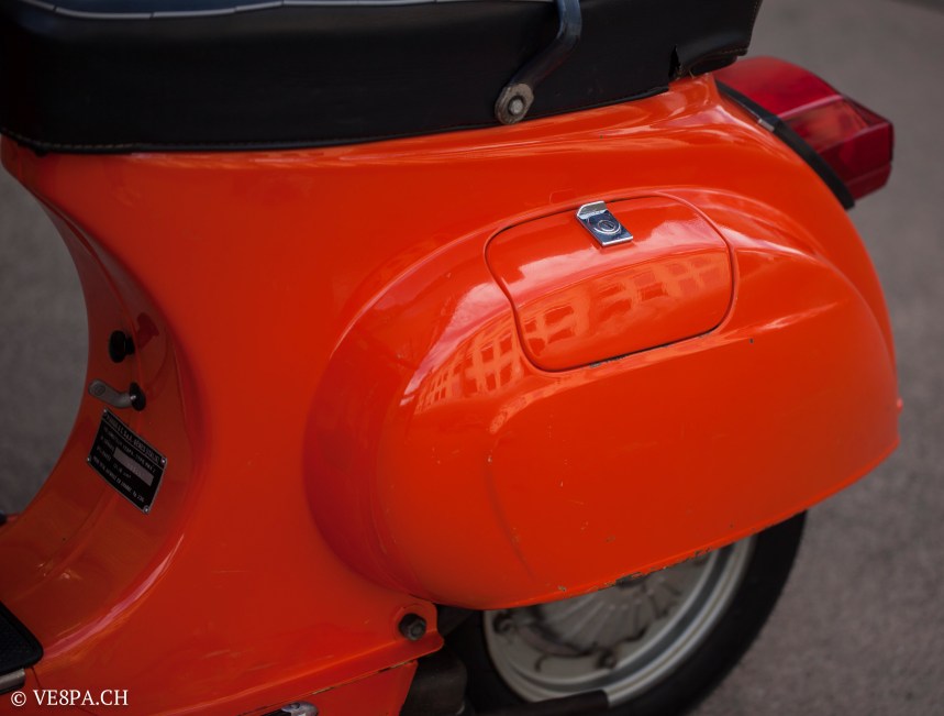 Vespa Primavera 1975, Orange, im O-Lack, Originallack, Vespa Smallframe wie Vespa 50SS, ET3, VE8PA.CH-46