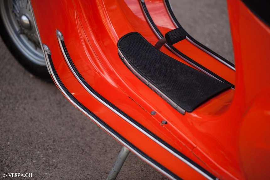 Vespa Primavera 1975, Orange, im O-Lack, Originallack, Vespa Smallframe wie Vespa 50SS, ET3, VE8PA.CH-48