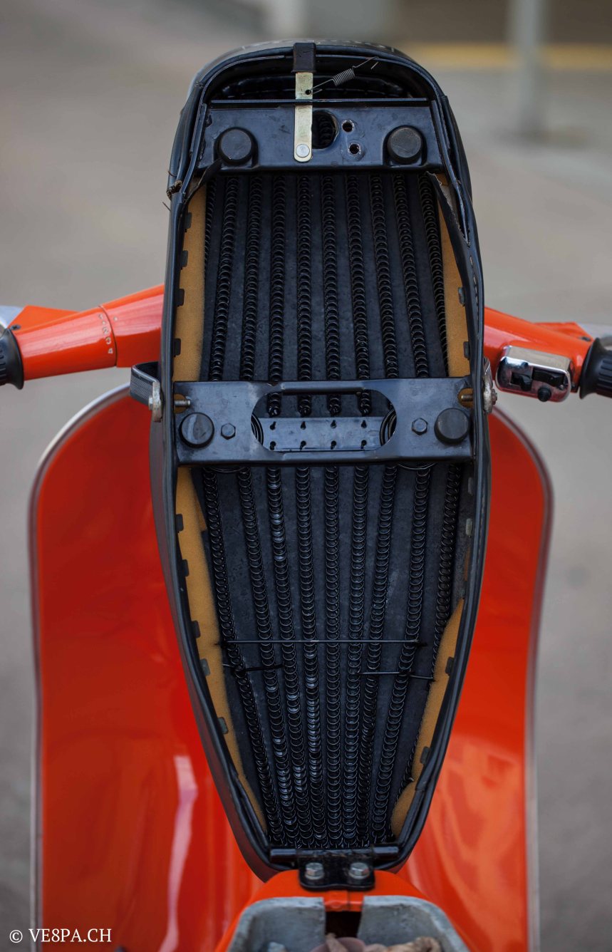 Vespa Primavera 1975, Orange, im O-Lack, Originallack, Vespa Smallframe wie Vespa 50SS, ET3, VE8PA.CH-51