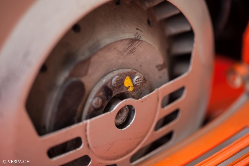 Vespa Primavera 1975, Orange, im O-Lack, Originallack, Vespa Smallframe wie Vespa 50SS, ET3, VE8PA.CH-58