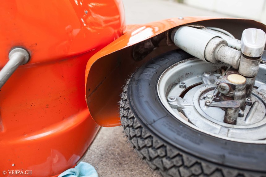 Vespa Primavera 1975, Orange, im O-Lack, Originallack, Vespa Smallframe wie Vespa 50SS, ET3, VE8PA.CH-64