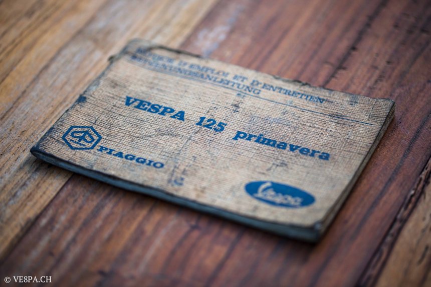 Vespa Primavera 1975, Orange, im O-Lack, Originallack, Vespa Smallframe wie Vespa 50SS, ET3, VE8PA.CH-78