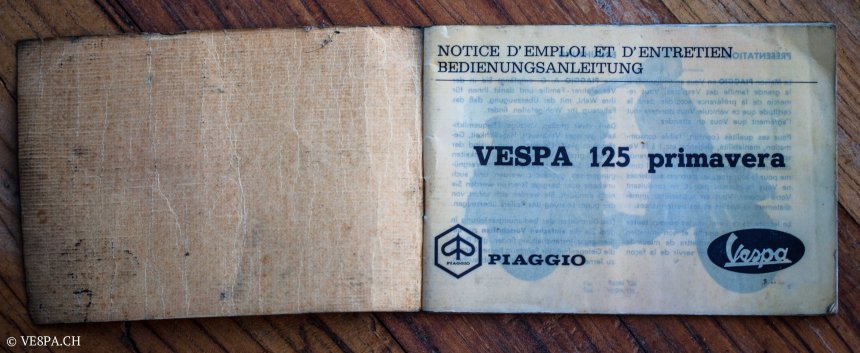 Vespa Primavera 1975, Orange, im O-Lack, Originallack, Vespa Smallframe wie Vespa 50SS, ET3, VE8PA.CH-80