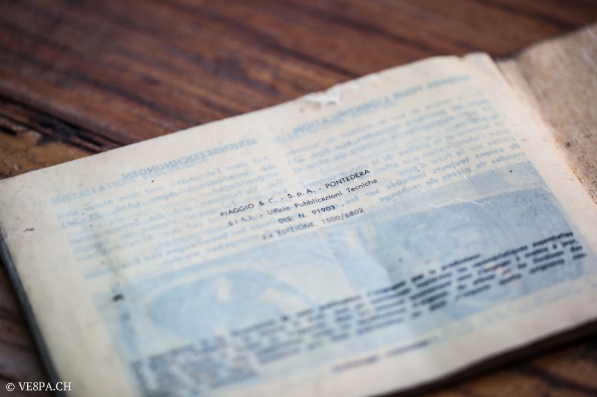 Vespa Primavera 1975, Orange, im O-Lack, Originallack, Vespa Smallframe wie Vespa 50SS, ET3, VE8PA.CH-83