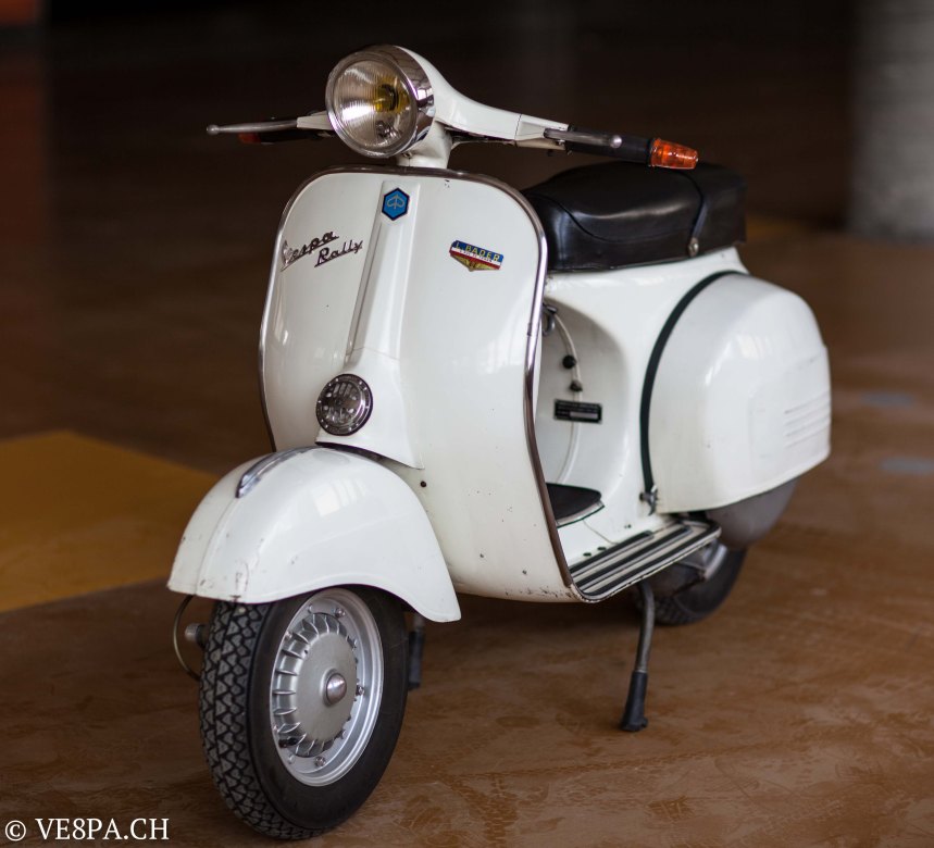 Vespa Rally 180 wie Vespa TS, Vespa GTR 125, wie Vespa TS, Vespa Rally 200, Vespa SS180, O-Lack, Original - VE8PA.CH-1