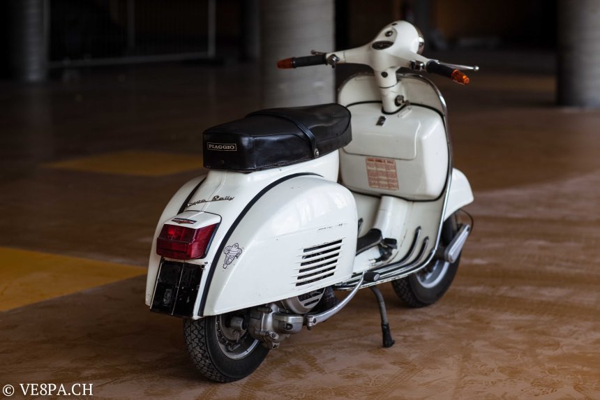 Vespa Rally 180 wie Vespa TS, Vespa GTR 125, wie Vespa TS, Vespa Rally 200, Vespa SS180, O-Lack, Original - VE8PA.CH-4