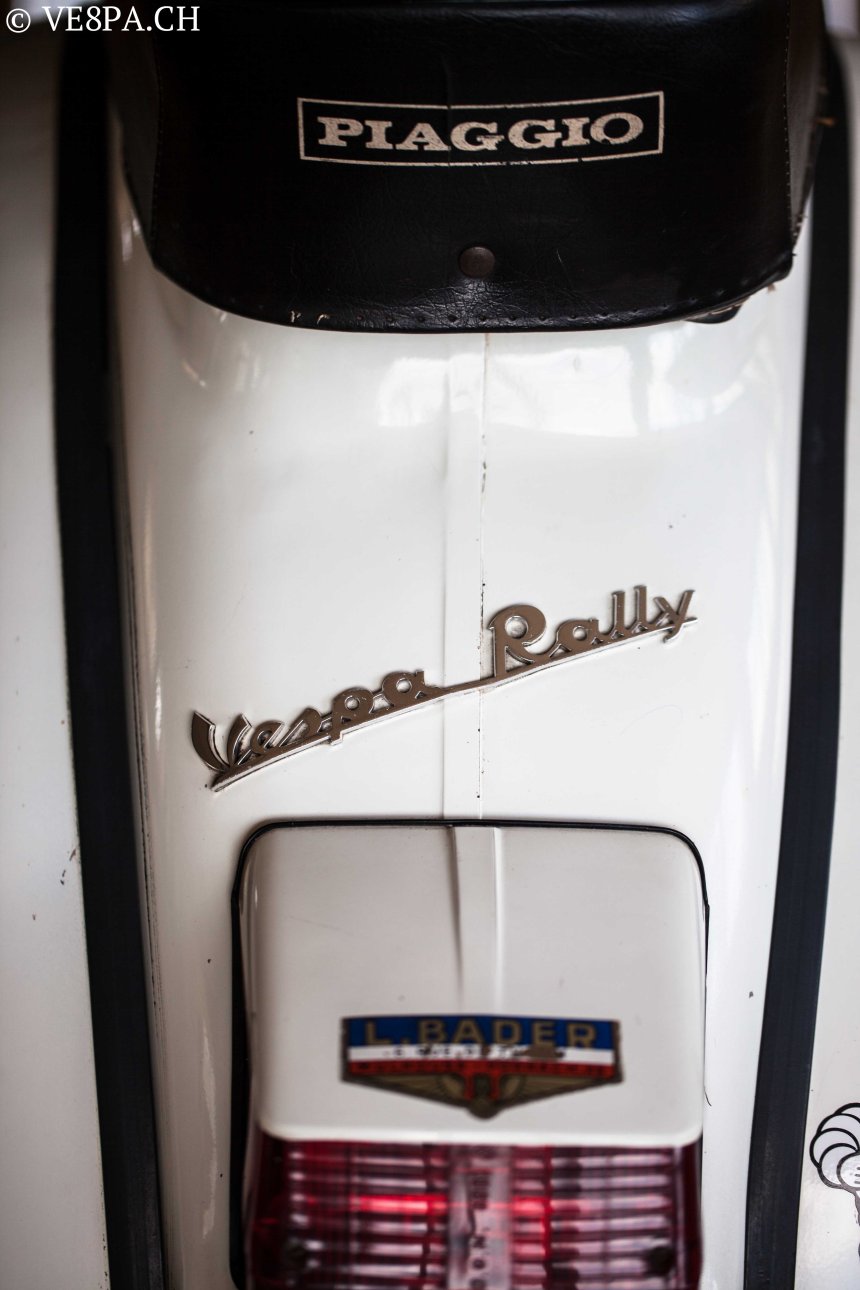 Vespa Rally 180 wie Vespa TS, Vespa GTR 125, wie Vespa TS, Vespa Rally 200, Vespa SS180, O-Lack, Original - VE8PA.CH-4