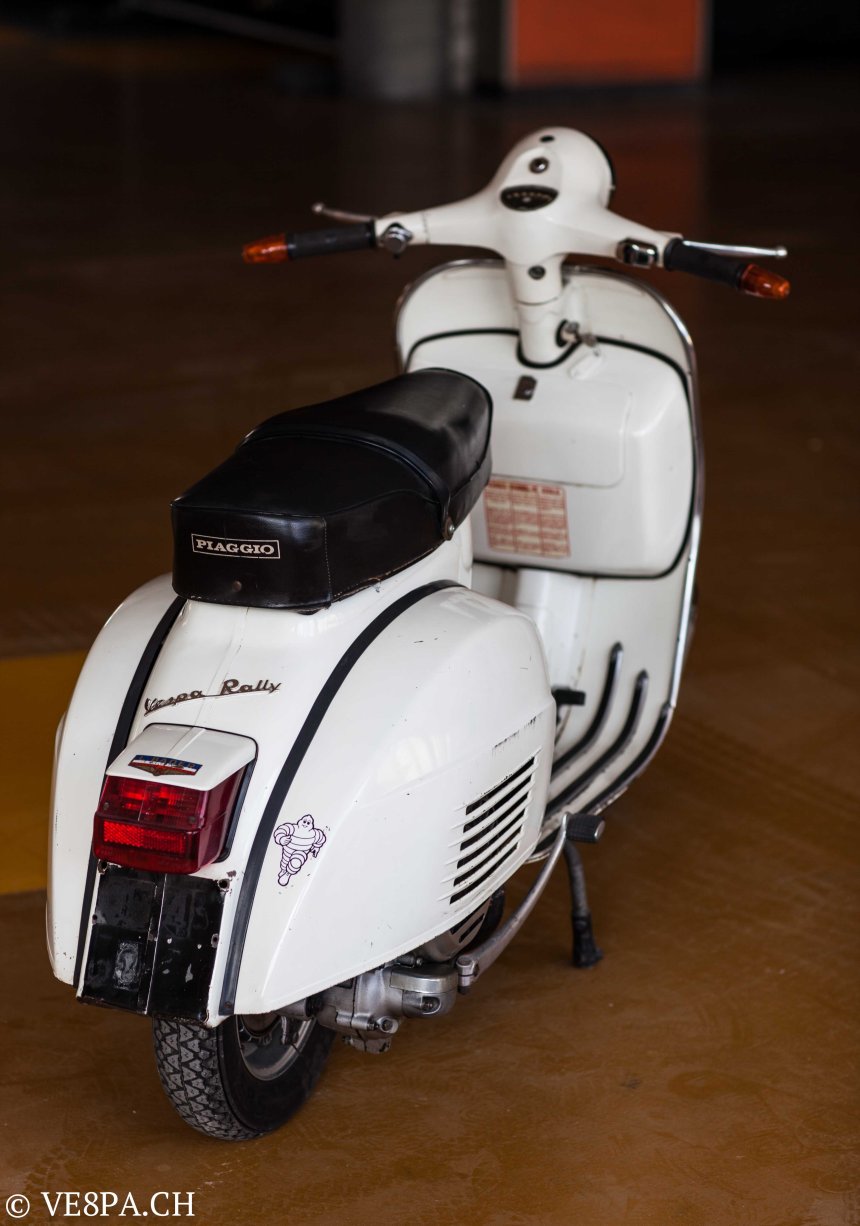 Vespa Rally 180 wie Vespa TS, Vespa GTR 125, wie Vespa TS, Vespa Rally 200, Vespa SS180, O-Lack, Original - VE8PA.CH-6