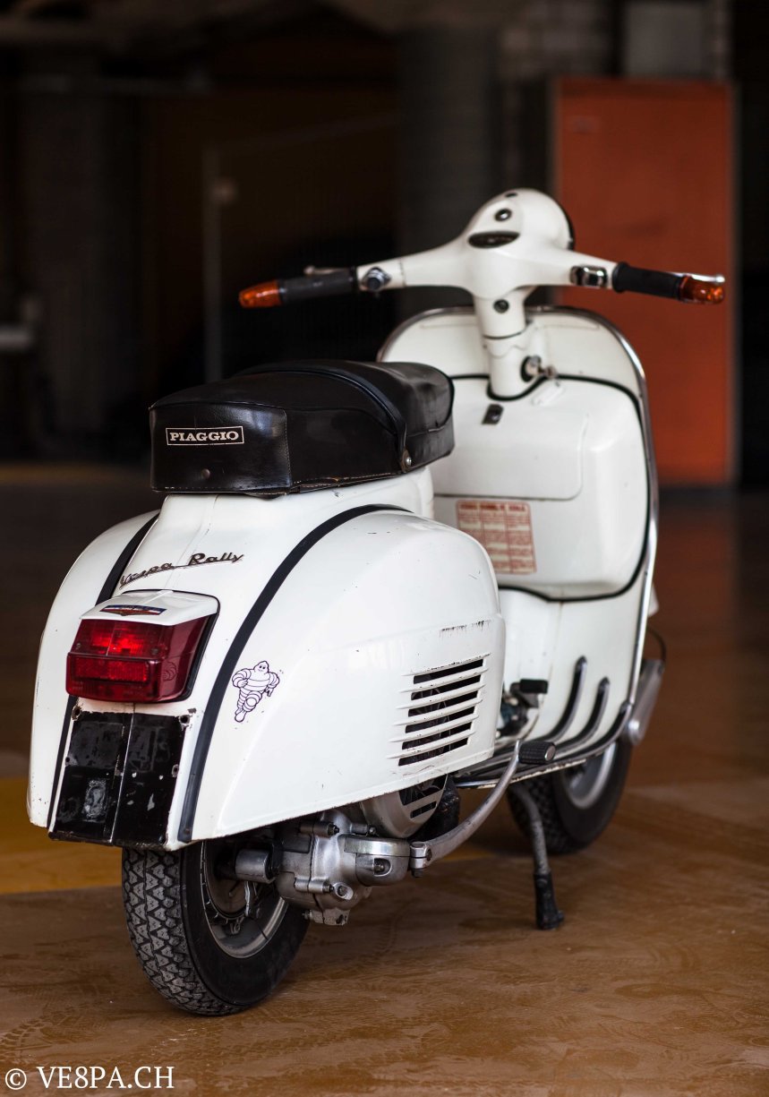 Vespa Rally 180 wie Vespa TS, Vespa GTR 125, wie Vespa TS, Vespa Rally 200, Vespa SS180, O-Lack, Original - VE8PA.CH-7